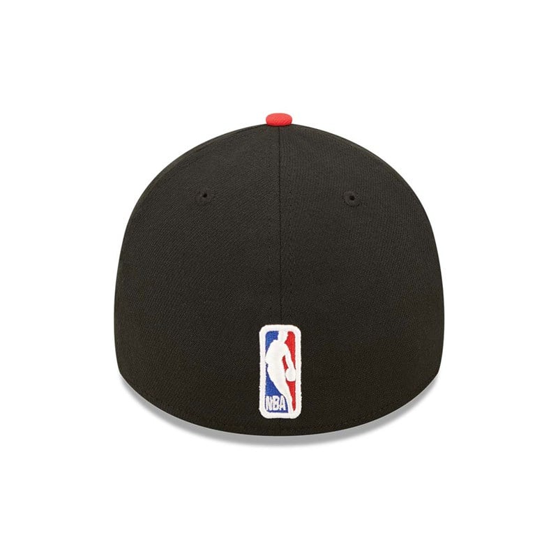 39thirty New Era Chicago Bulls NBA Tip Off 2022 Stretch Fit Gorras Negros | ZT3495208