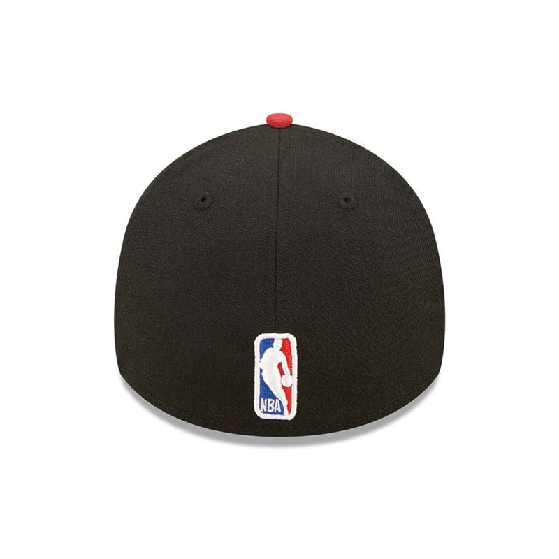 39thirty New Era Miami Heat NBA Tip Off 2022 Stretch Fit Gorras Negros | RB7583426