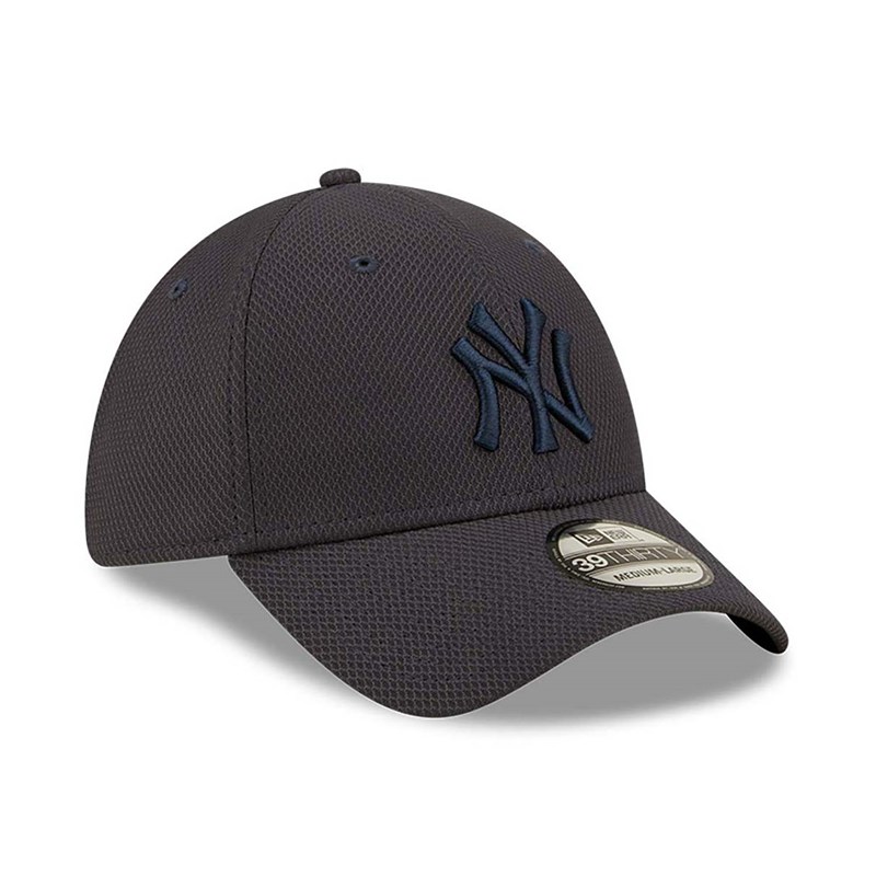 39thirty New Era New York Yankees Diamond Era Stretch Fit Gorras Azules | ZP2985361