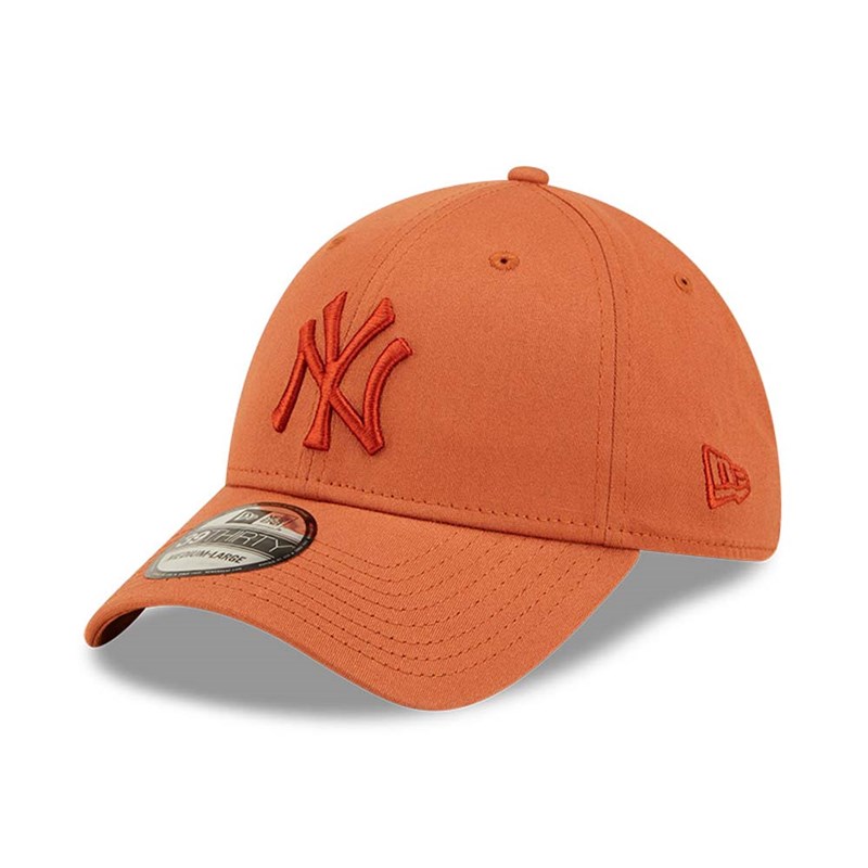 39thirty New Era New York Yankees League Essential Stretch Fit Gorras Naranjas | AN8230561