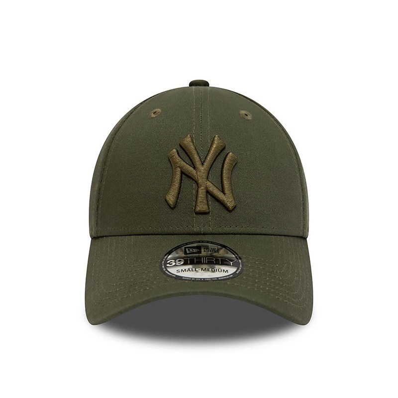 39thirty New Era New York Yankees League Essential Stretch Fit Gorras Verdes | FX6472350