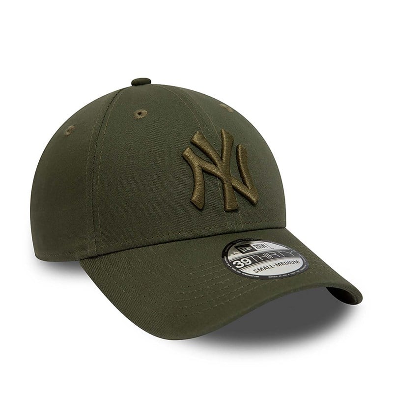 39thirty New Era New York Yankees League Essential Stretch Fit Gorras Verdes | FX6472350