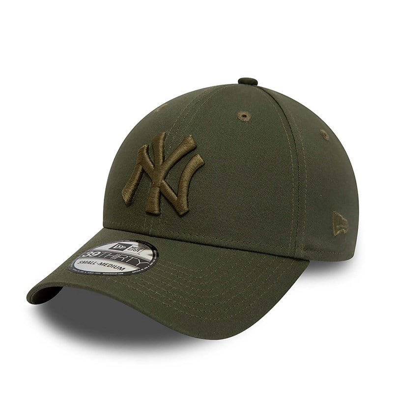 39thirty New Era New York Yankees League Essential Stretch Fit Gorras Verdes | FX6472350