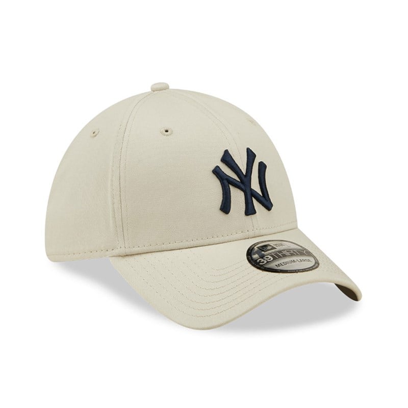 39thirty New Era New York Yankees League Essential Stretch Fit Gorras Creme | OR4061835