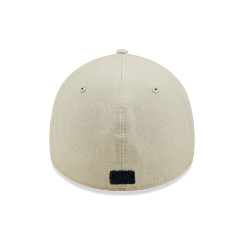 39thirty New Era New York Yankees League Essential Stretch Fit Gorras Creme | OR4061835