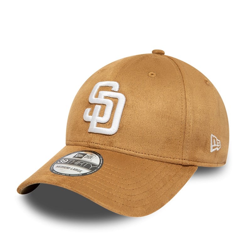 39thirty New Era San Diego Padres Gamuza Gorras Marrom | DL0594173