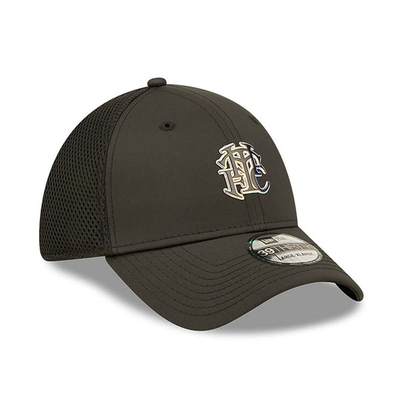 39thirty New Era Tottenham Hotspur Fc Iridescent Stretch Fit Gorras Negros | AY9634805