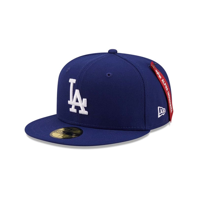 59fifty New Era Alpha Industries La Dodgers Fitted Gorras Azules | EJ7209143