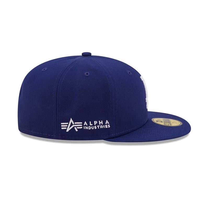 59fifty New Era Alpha Industries La Dodgers Fitted Gorras Azules | EJ7209143