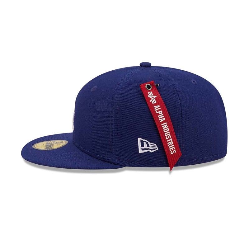 59fifty New Era Alpha Industries La Dodgers Fitted Gorras Azules | EJ7209143