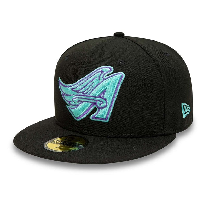 59fifty New Era Anahiem Angels And Tint Fitted Gorras Negros | OG0924618