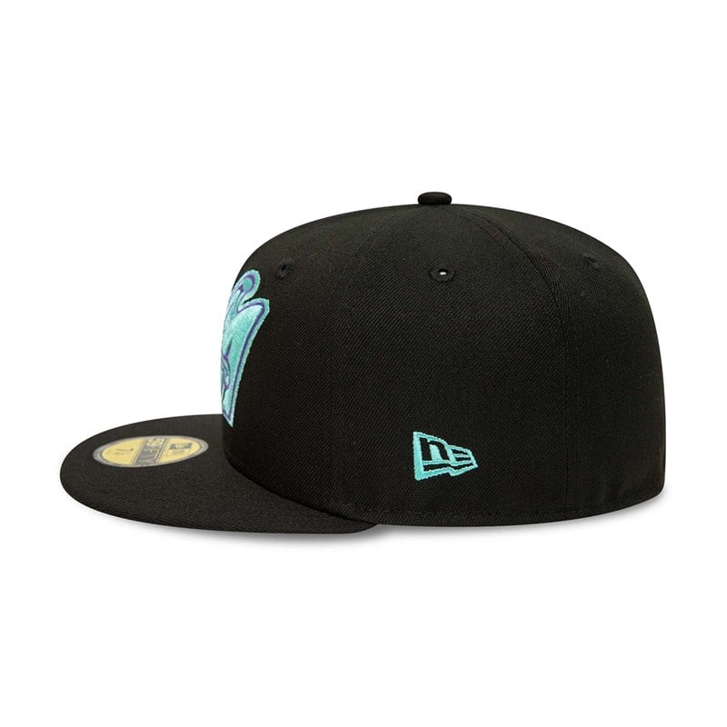 59fifty New Era Anahiem Angels And Tint Fitted Gorras Negros | OG0924618