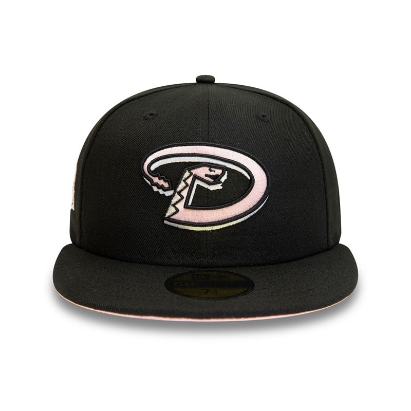 59fifty New Era Arizona Diamondbacks 20th Anniversary Fitted Gorras Negros | OU2759304