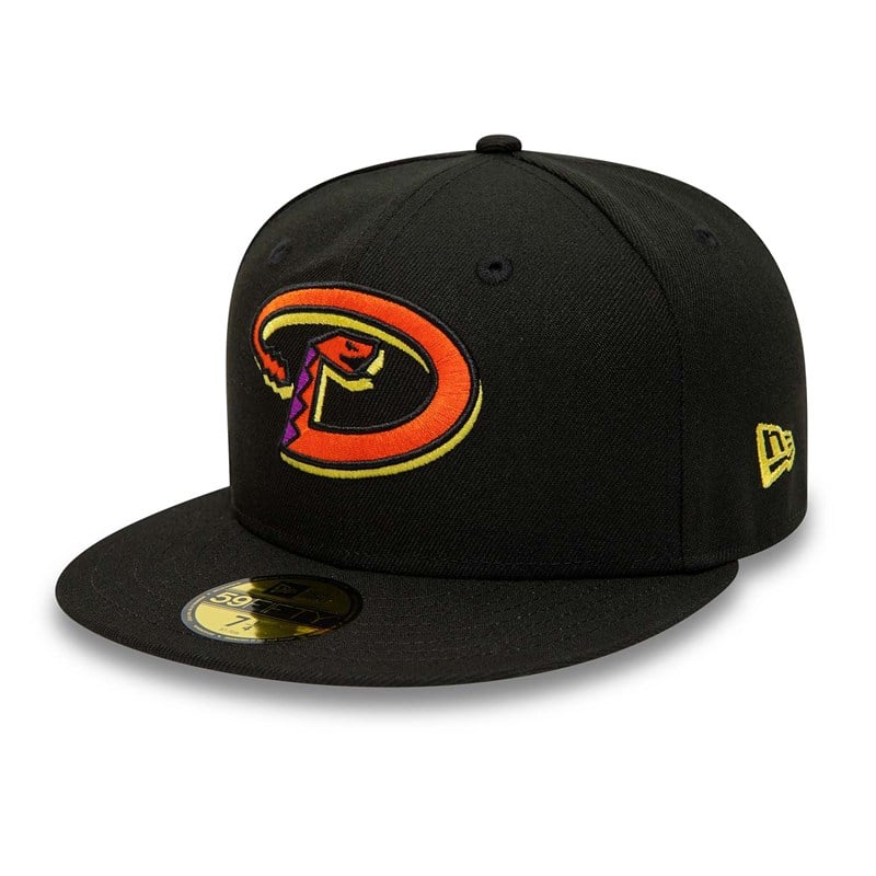 59fifty New Era Arizona Diamondbacks And Fitted Gorras Negros | CZ4950617