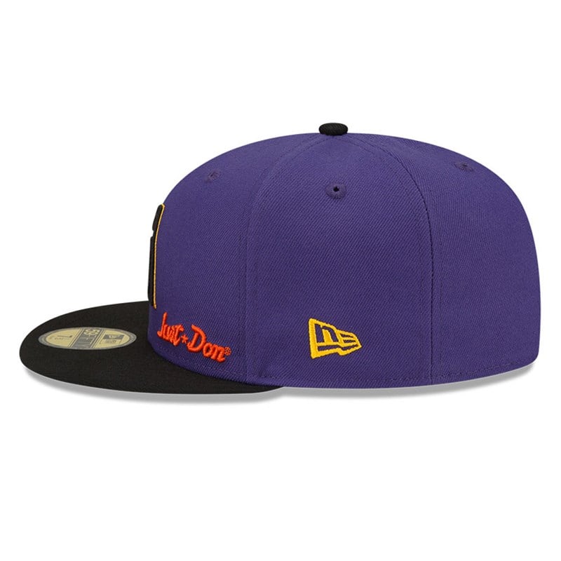 59fifty New Era Arizona Diamondbacks Just Don X MLB Fitted Gorras Morados | MZ0735419