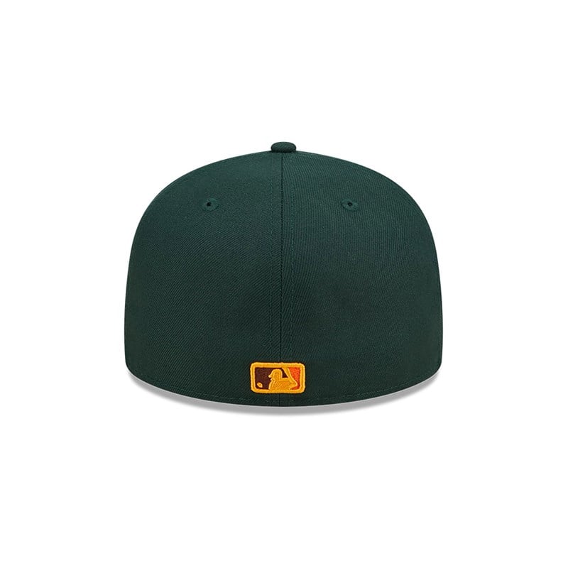 59fifty New Era Arizona Diamondbacks Leafy Fitted Gorras Verdes | QI5038421