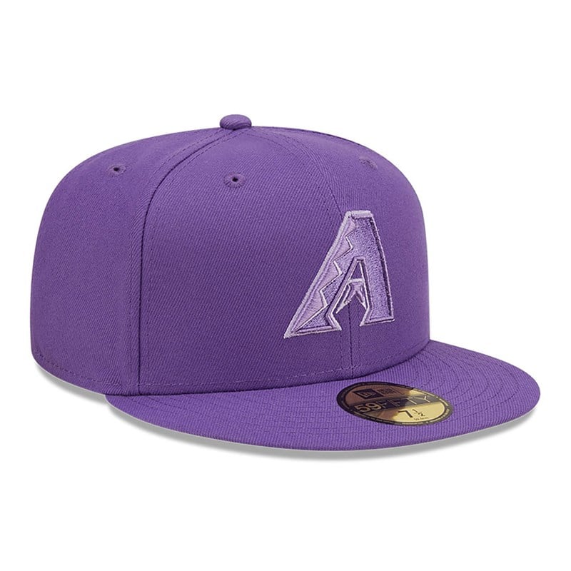 59fifty New Era Arizona Diamondbacks Monocamo Gorras Morados | GJ6134058