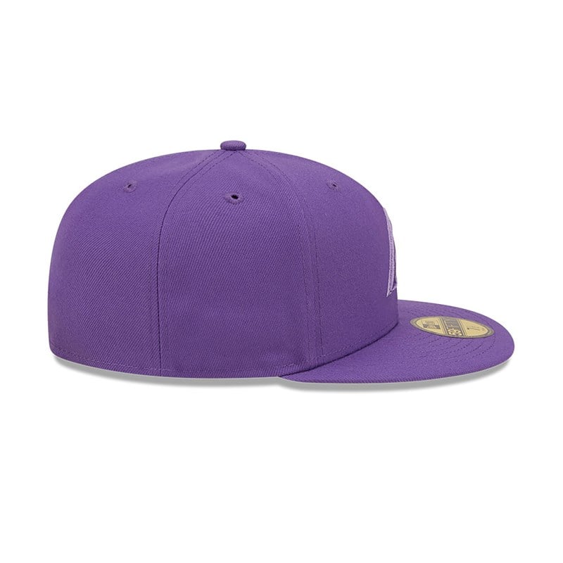 59fifty New Era Arizona Diamondbacks Monocamo Gorras Morados | GJ6134058