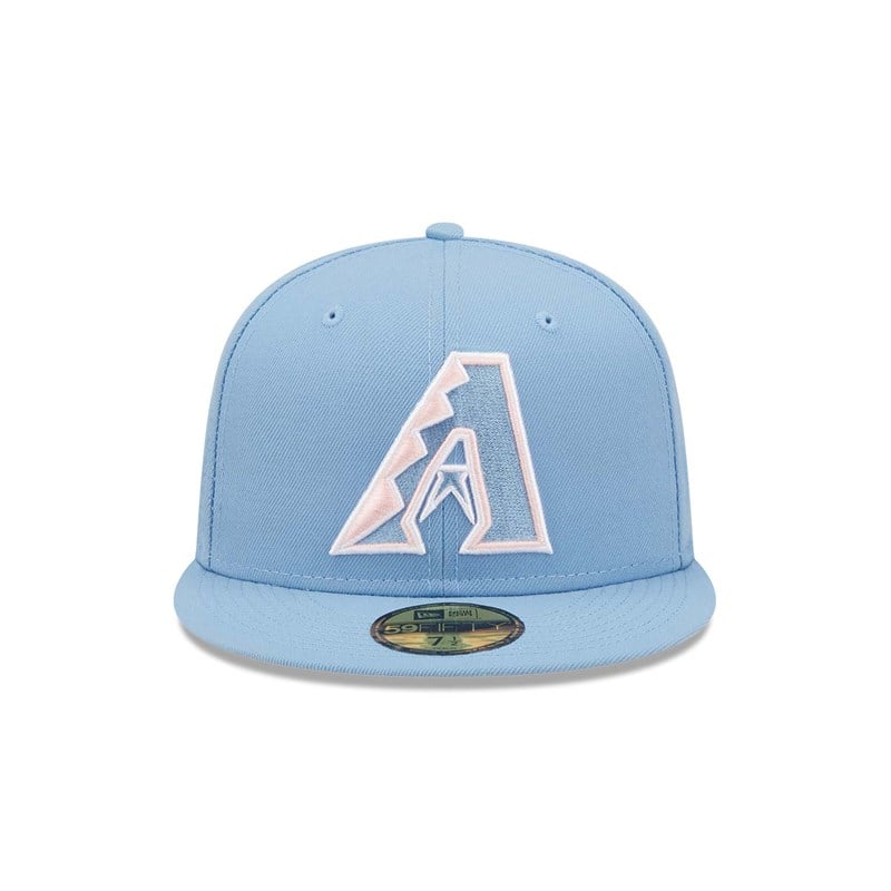 59fifty New Era Arizona Diamondbacks Pastel Fitted Gorras Azules | IH2678495