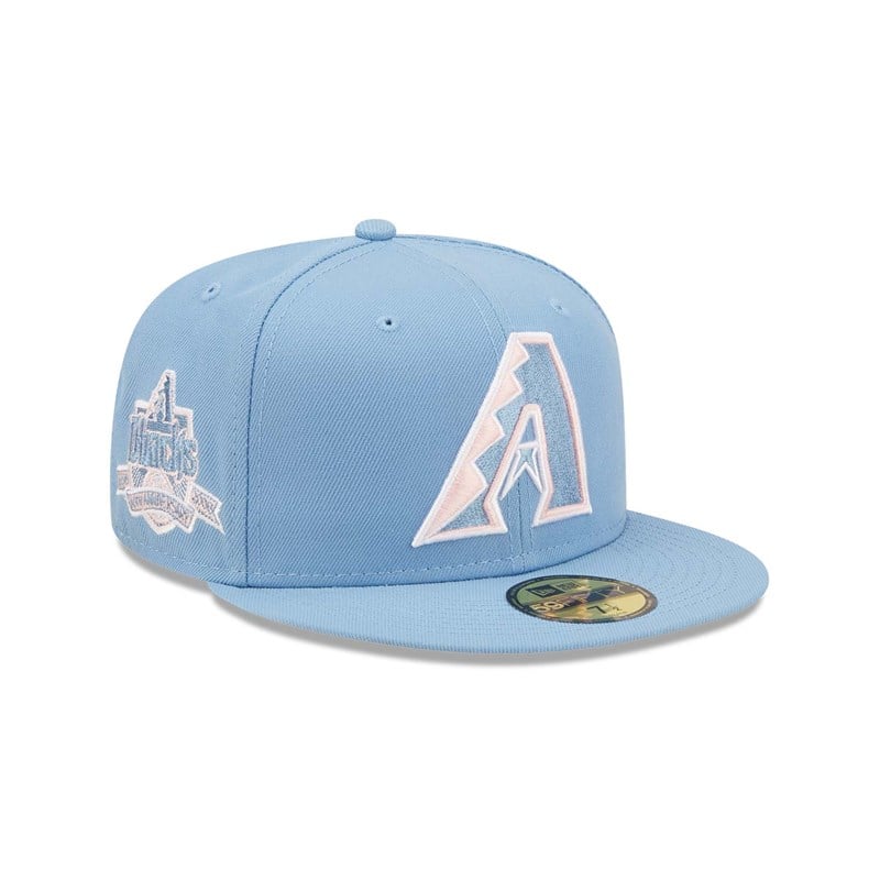 59fifty New Era Arizona Diamondbacks Pastel Fitted Gorras Azules | IH2678495