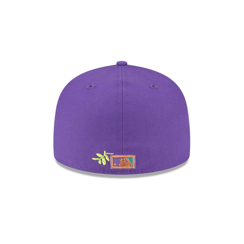 59fifty New Era Arizona Diamondbacks Stateview Fitted Gorras Morados | XL6152349