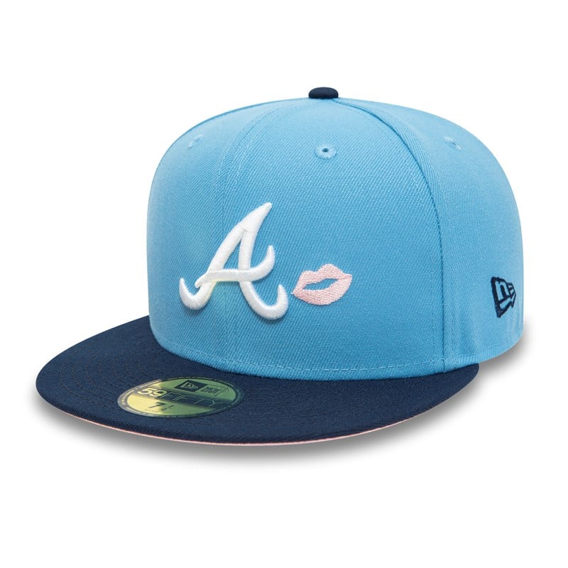 59fifty New Era Atlanta Braves 40th Anniversary Fitted Gorras Azules | QJ9012874