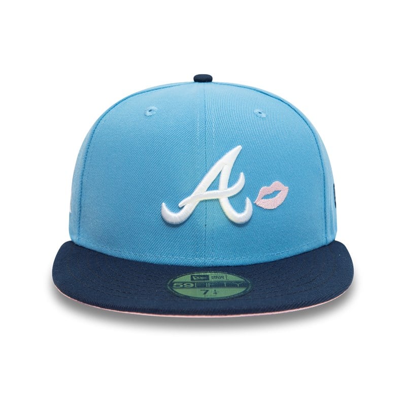 59fifty New Era Atlanta Braves 40th Anniversary Fitted Gorras Azules | QJ9012874