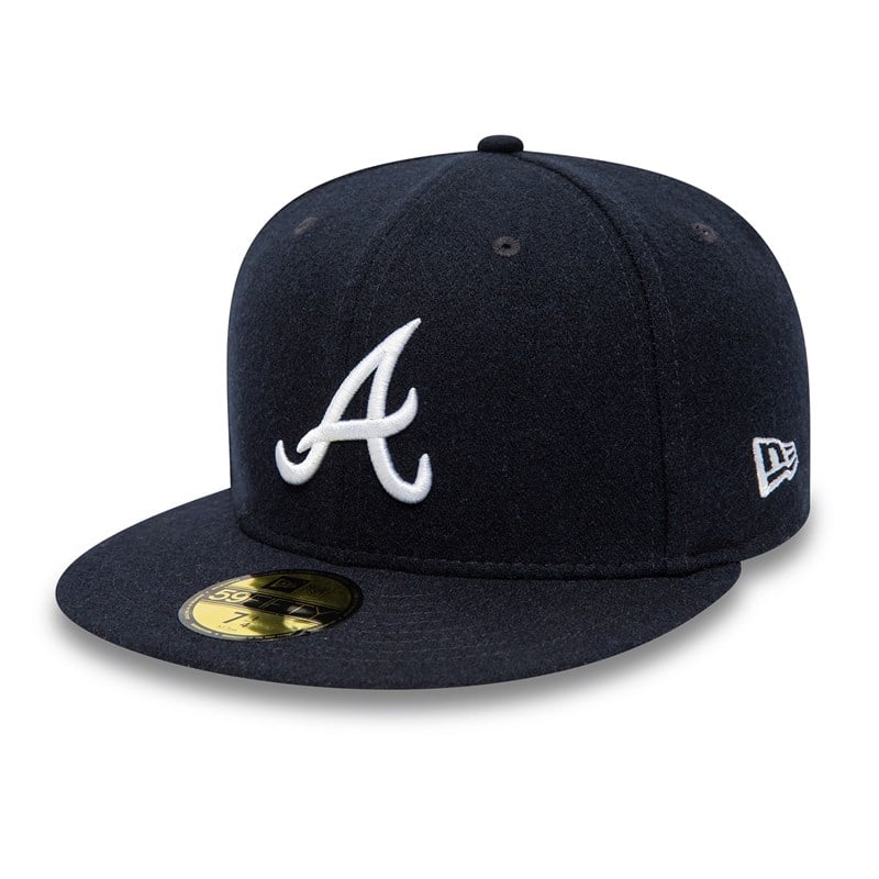 59fifty New Era Atlanta Braves Anniversary Fitted Gorras Azules | BQ7684103