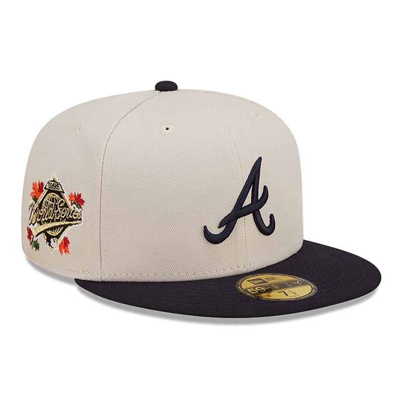 59fifty New Era Atlanta Braves Fall Classic Fitted Gorras Blancos | KS7510493