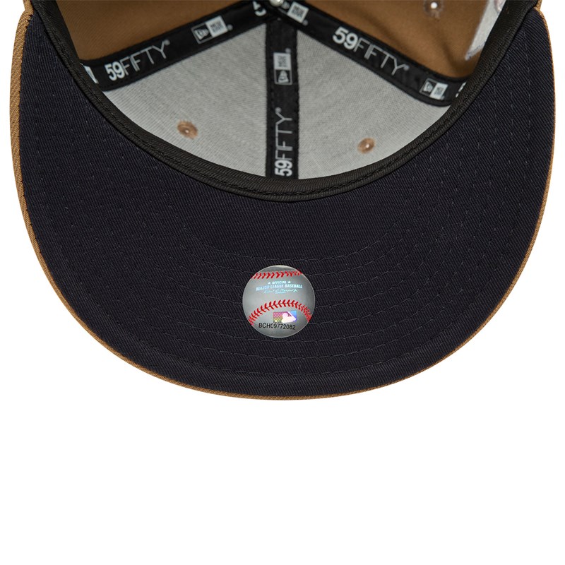 59fifty New Era Atlanta Braves Fall Colours Fitted Gorras Marrom | PR7432895