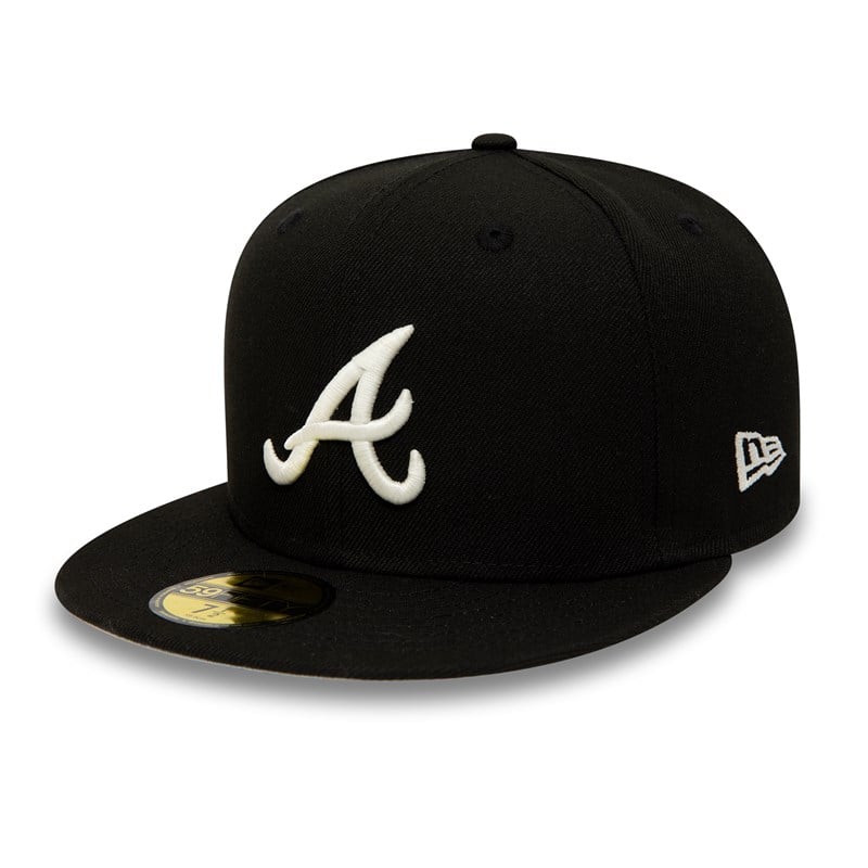 59fifty New Era Atlanta Braves Glow In The Fitted Gorras Negros | VB7934058