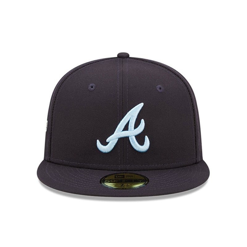 59fifty New Era Atlanta Braves MLB Cloud Fitted Gorras Azules | EN4953012