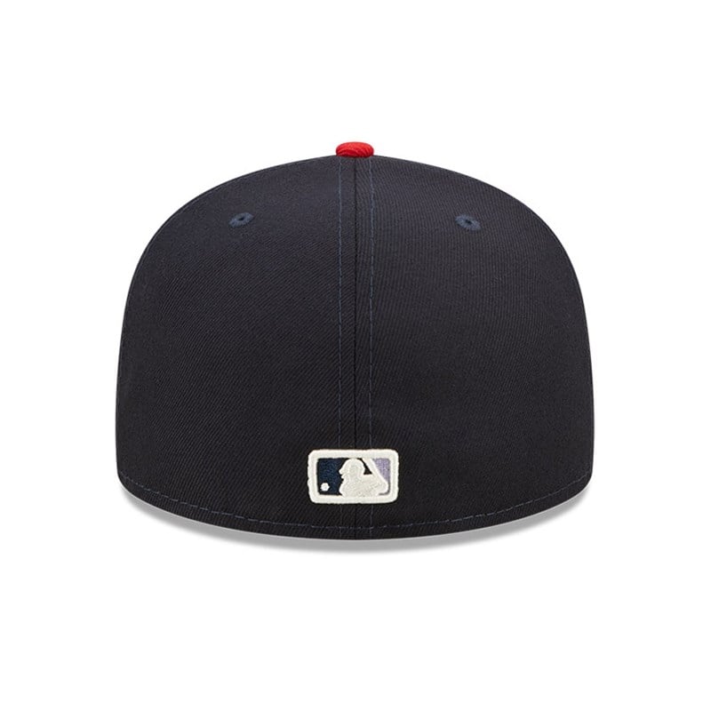 59fifty New Era Atlanta Braves MLB Pop Sweat Fitted Gorras Azules | KG9617085