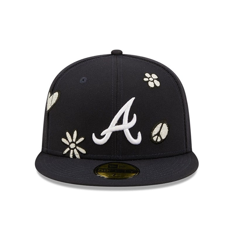 59fifty New Era Atlanta Braves MLB Sunlight Pop Gorras Azules | HS3671540