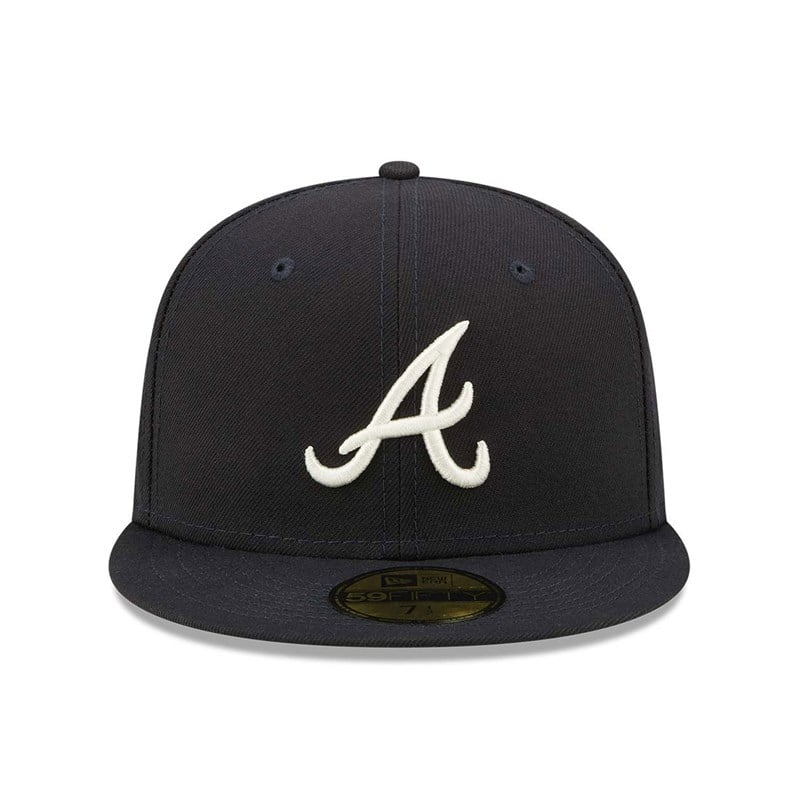 59fifty New Era Atlanta Braves Pop Fitted Gorras Azules | MH6035284