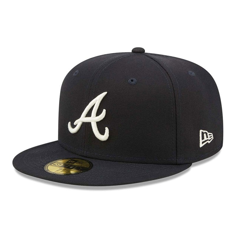 59fifty New Era Atlanta Braves Pop Fitted Gorras Azules | MH6035284