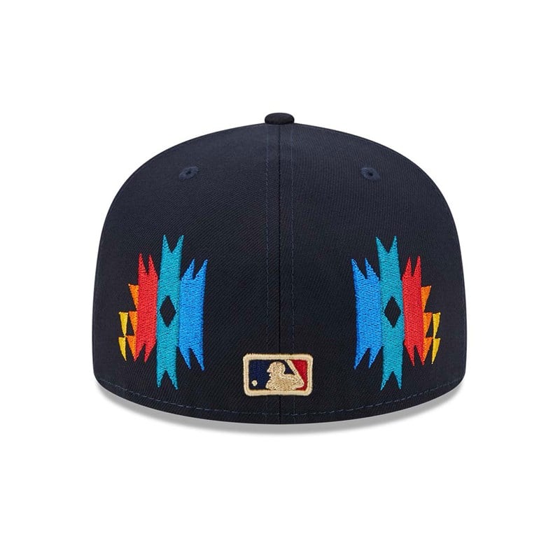 59fifty New Era Atlanta Braves Southwestern Fitted Gorras Azules | KL8032975