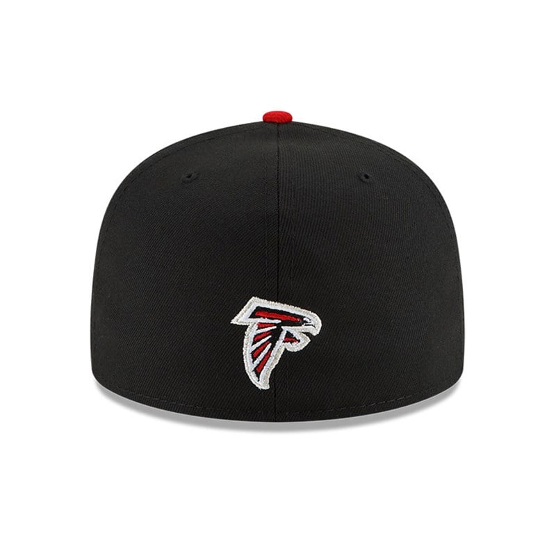 59fifty New Era Atlanta Falcons NFL Draft Fitted Gorras Negros | AT9317284