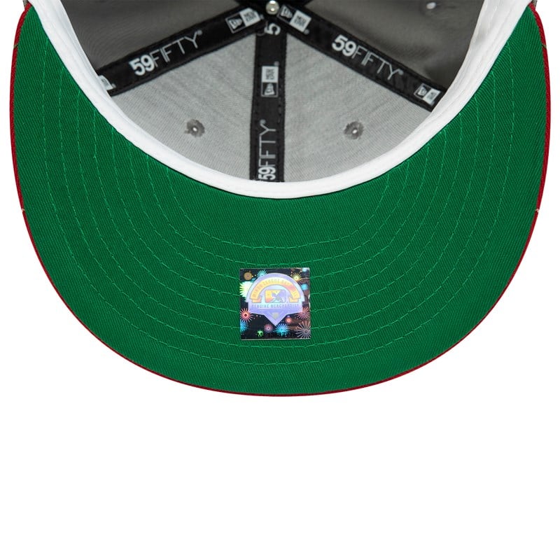 59fifty New Era Augusta Jackets Milb Fitted Gorras Grises | NI2475086