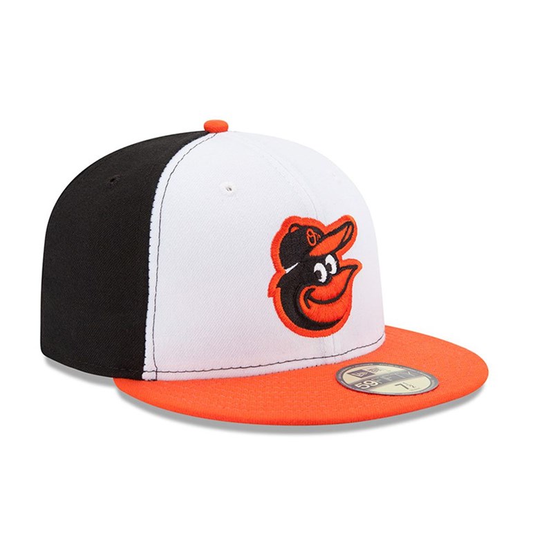 59fifty New Era Baltimore Orioles Authentic On-field Home Gorras Negros | XB6043728