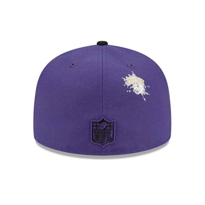 59fifty New Era Baltimore Ravens X Staple Fitted Gorras Morados | RT9308752