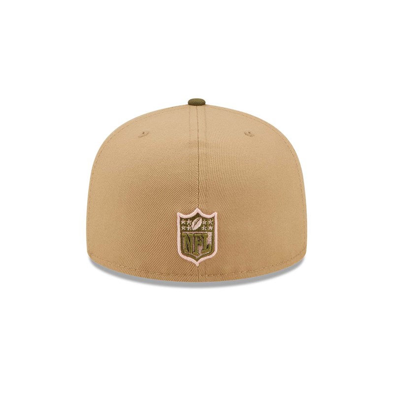 59fifty New Era Bay Packers NFL Teams Gorras Marrom | EA2178309