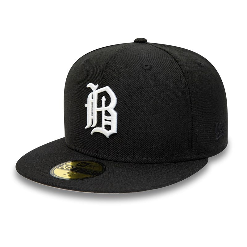 59fifty New Era Birmingham Barons Milb Fitted Gorras Negros | LR0865147