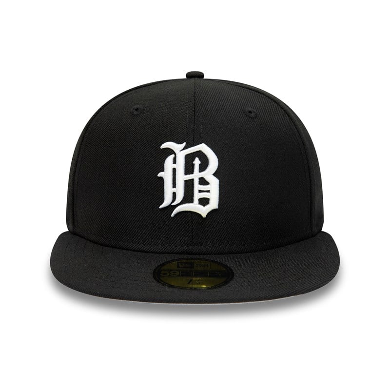 59fifty New Era Birmingham Barons Milb Fitted Gorras Negros | LR0865147