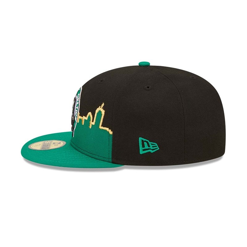 59fifty New Era Boston Celtics NBA Tip Off 2022 Fitted Gorras Negros | PD2165893