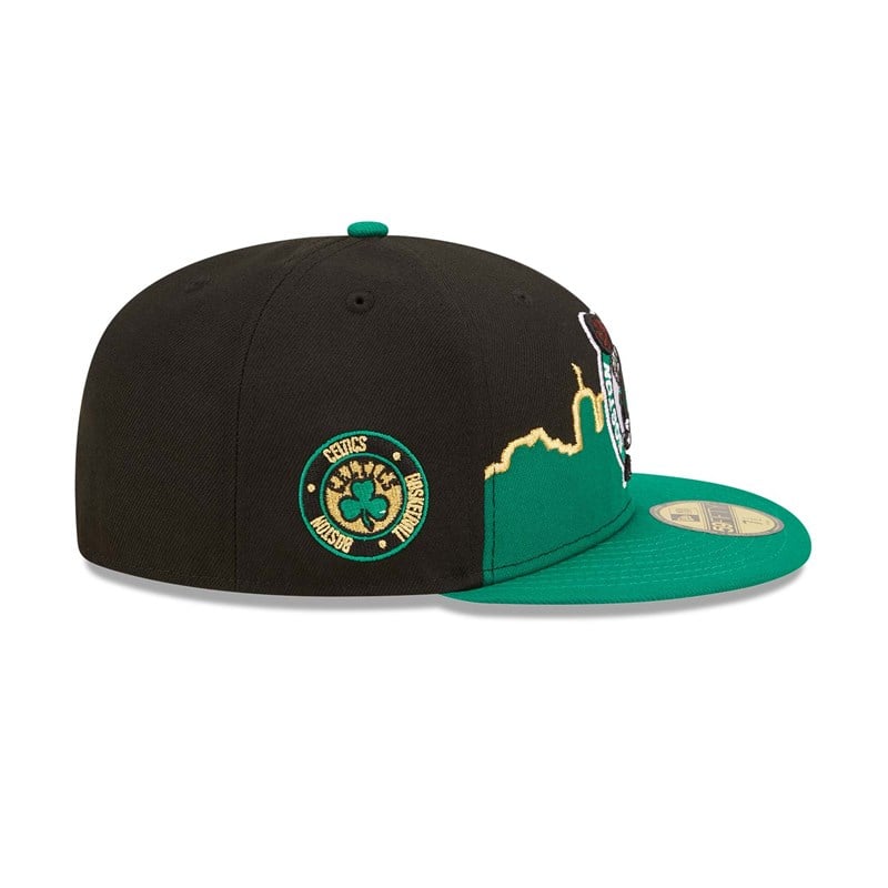 59fifty New Era Boston Celtics NBA Tip Off 2022 Fitted Gorras Negros | PD2165893