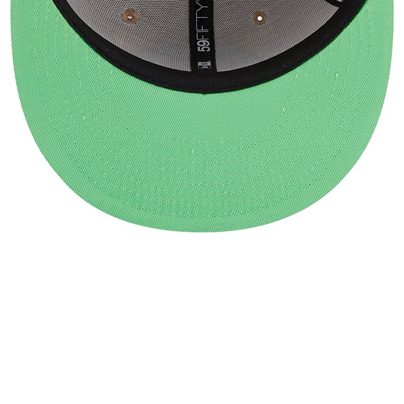 59fifty New Era Boston Celtics Team Neon Fitted Gorras Marrom | IG5687941