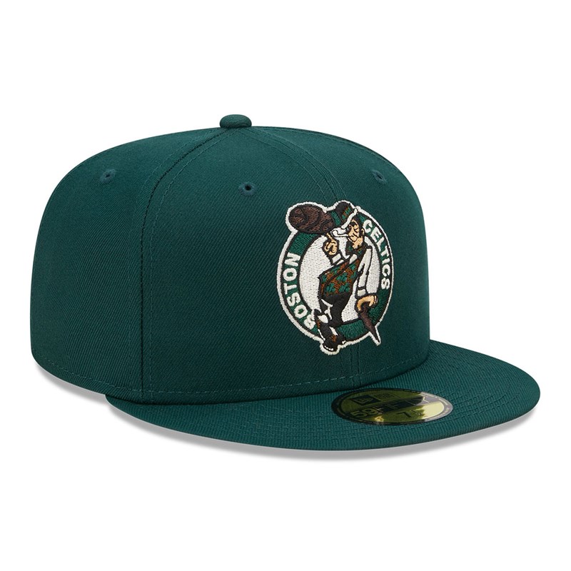 59fifty New Era Boston Celtics Twilight Fantasy Fitted Gorras Verdes | VL2954016