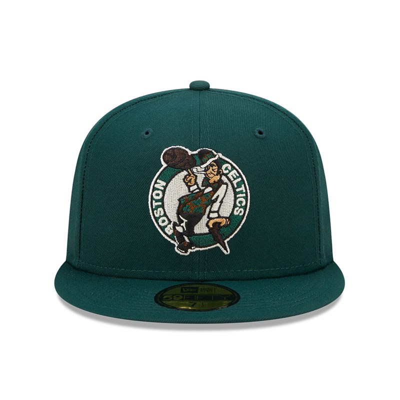 59fifty New Era Boston Celtics Twilight Fantasy Fitted Gorras Verdes | VL2954016