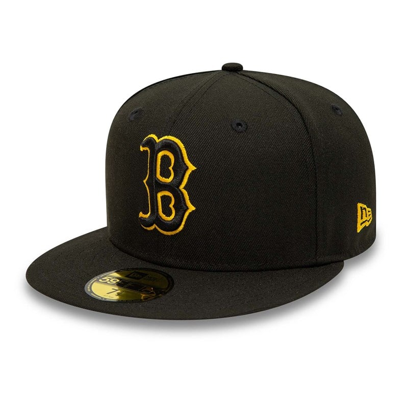 59fifty New Era Boston Sox And Fitted Gorras Negros | BA1276934